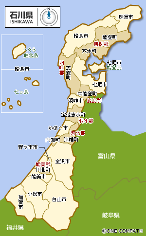 地図（石川県）