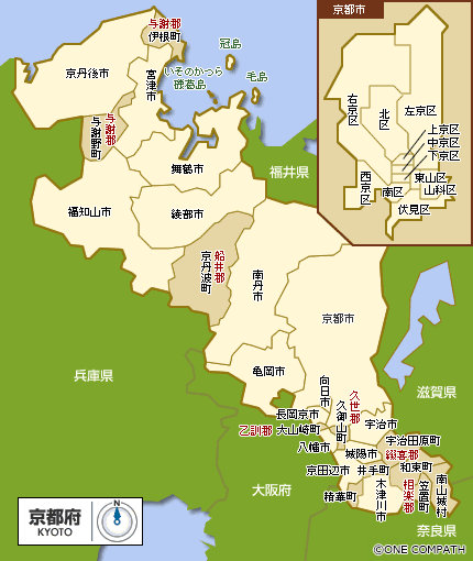 地図（京都府）