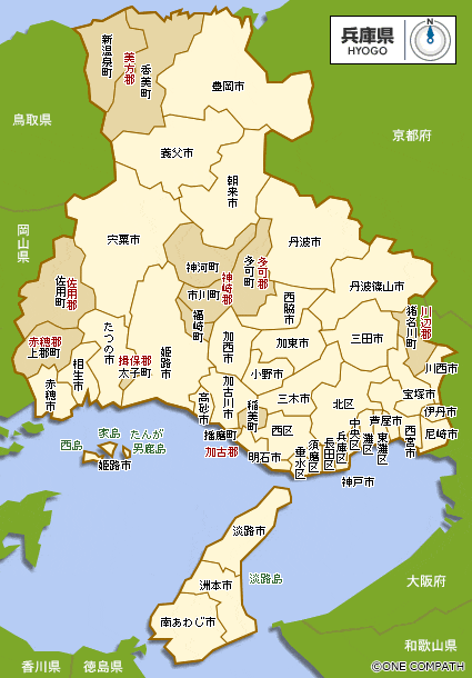 地図（兵庫県）